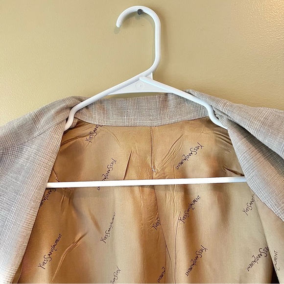 SAINT LAURENT | WOMEN’S SUIT BLAZER JACKET | HIGH END FASHION DESIGNER - Picture 6 of 9